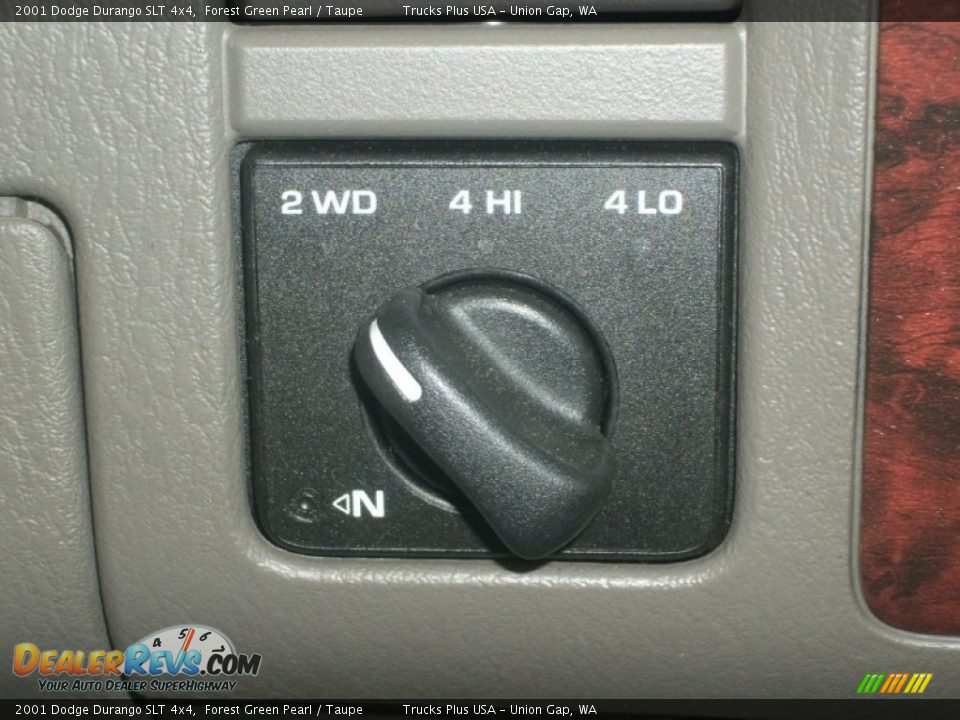 2001 Dodge Durango SLT 4x4 Forest Green Pearl / Taupe Photo #18