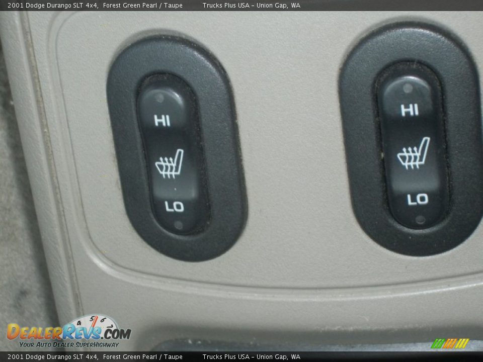 2001 Dodge Durango SLT 4x4 Forest Green Pearl / Taupe Photo #20