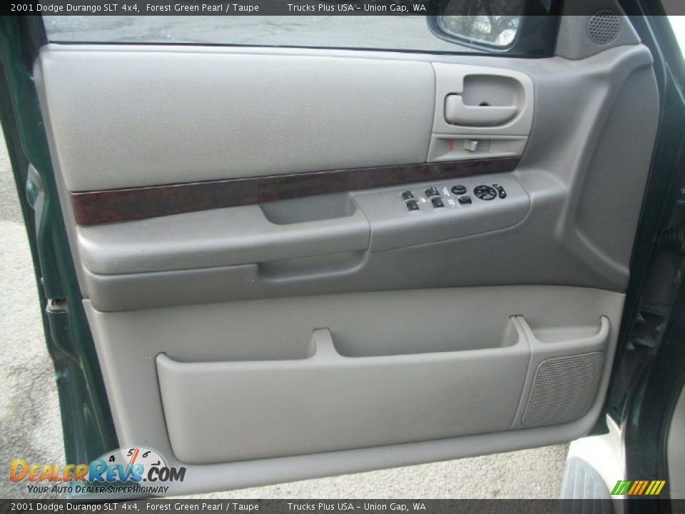 2001 Dodge Durango SLT 4x4 Forest Green Pearl / Taupe Photo #21