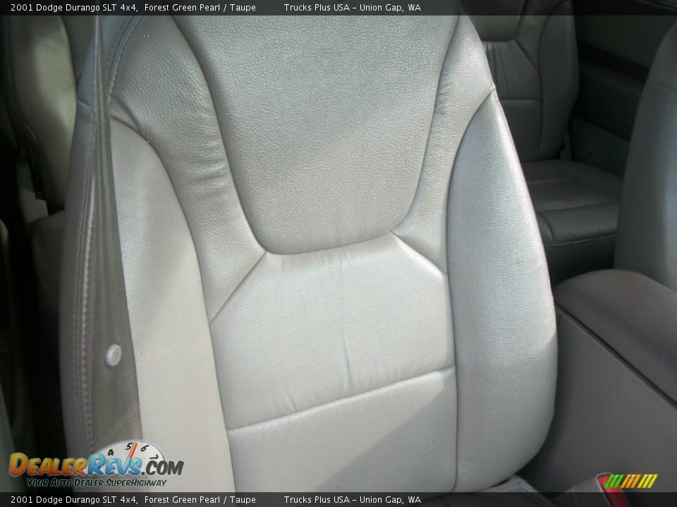 2001 Dodge Durango SLT 4x4 Forest Green Pearl / Taupe Photo #24