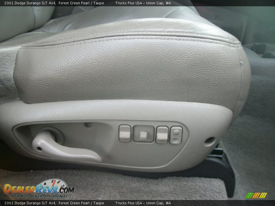 2001 Dodge Durango SLT 4x4 Forest Green Pearl / Taupe Photo #25