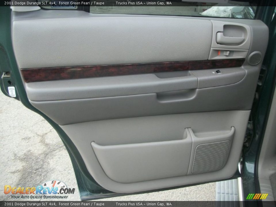 2001 Dodge Durango SLT 4x4 Forest Green Pearl / Taupe Photo #31