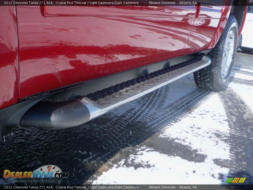 2012 Chevrolet Tahoe Z71 4x4 Crystal Red Tintcoat / Light Cashmere/Dark Cashmere Photo #10