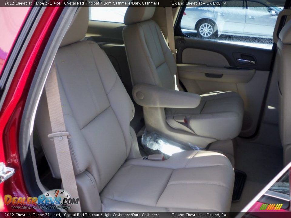 2012 Chevrolet Tahoe Z71 4x4 Crystal Red Tintcoat / Light Cashmere/Dark Cashmere Photo #19