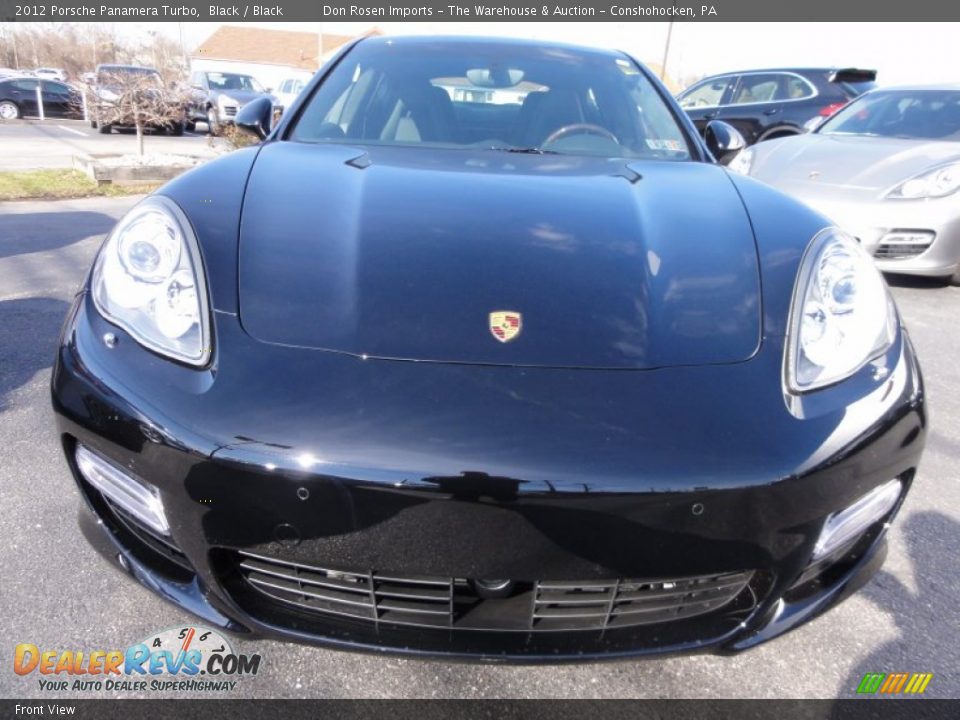 Front View - 2012 Porsche Panamera