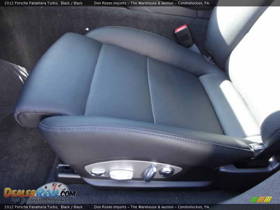 2012 Porsche Panamera Turbo Black / Black Photo #15