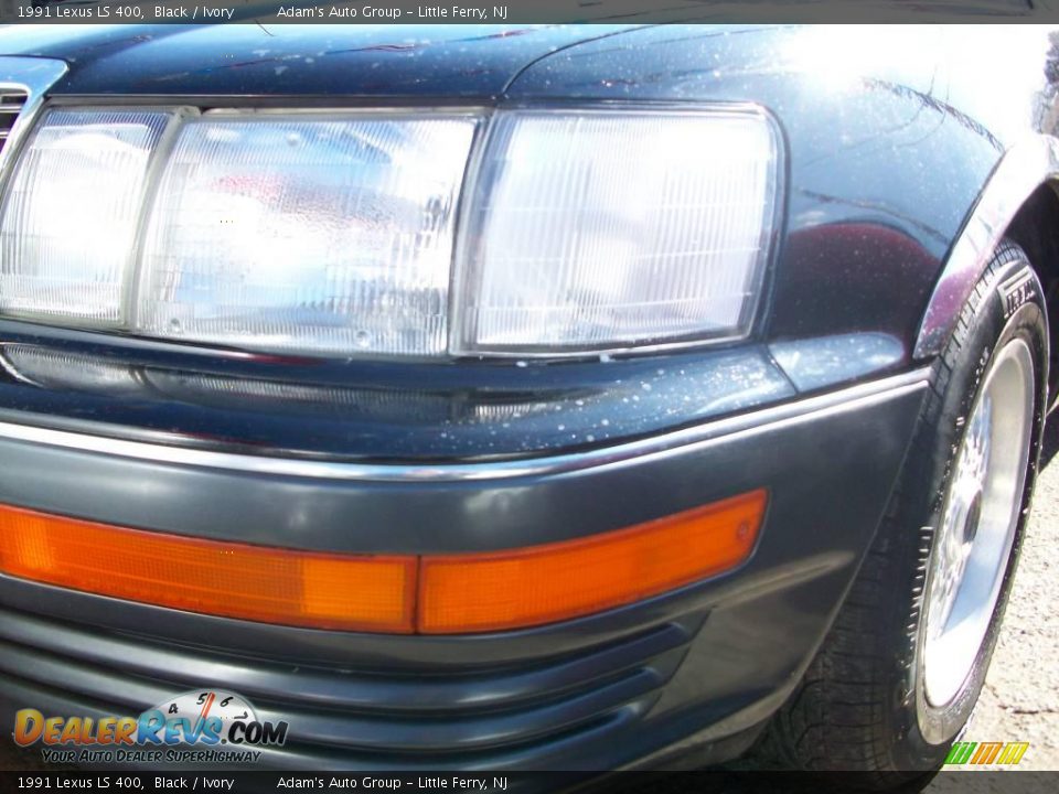 1991 Lexus LS 400 Black / Ivory Photo #1