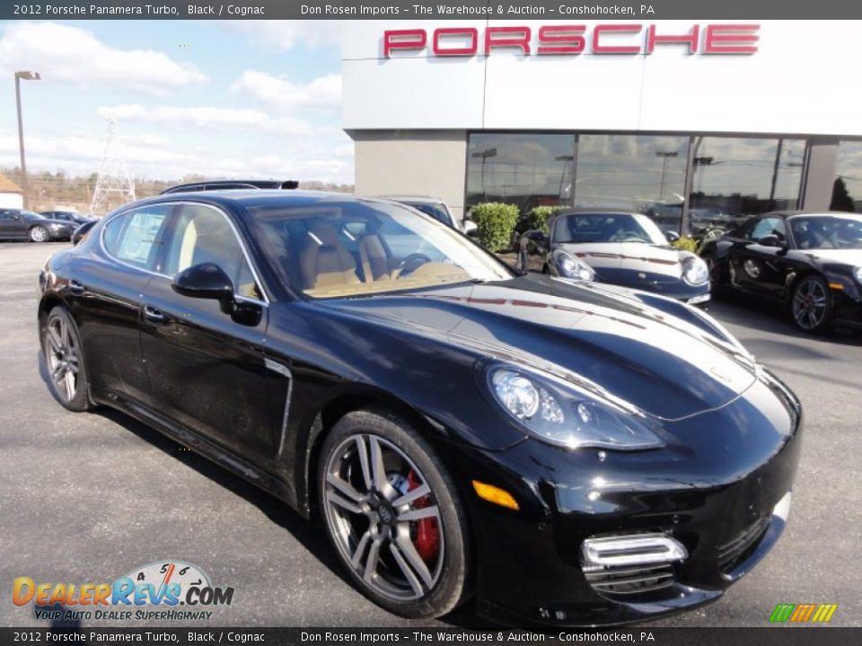 Black 2012 Porsche Panamera Turbo Photo #4