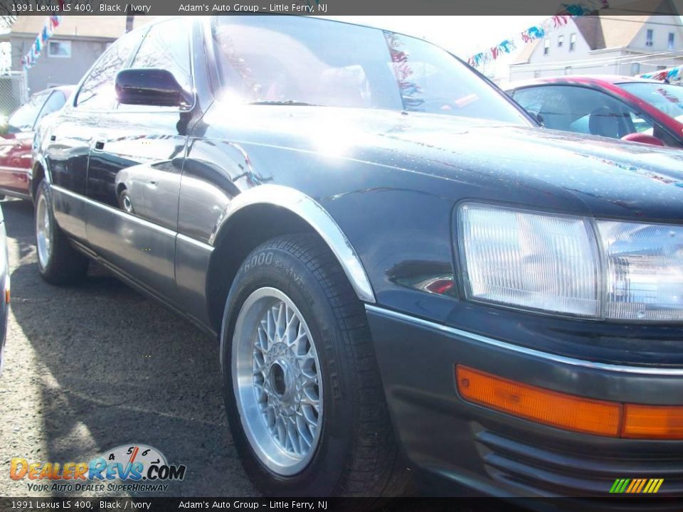 1991 Lexus LS 400 Black / Ivory Photo #4