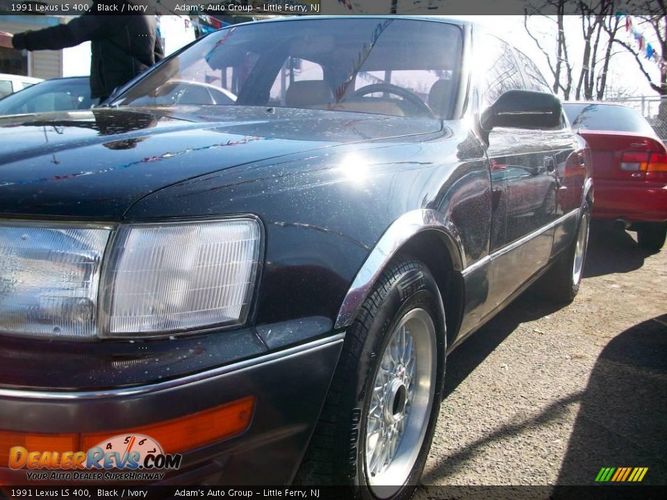 1991 Lexus LS 400 Black / Ivory Photo #5