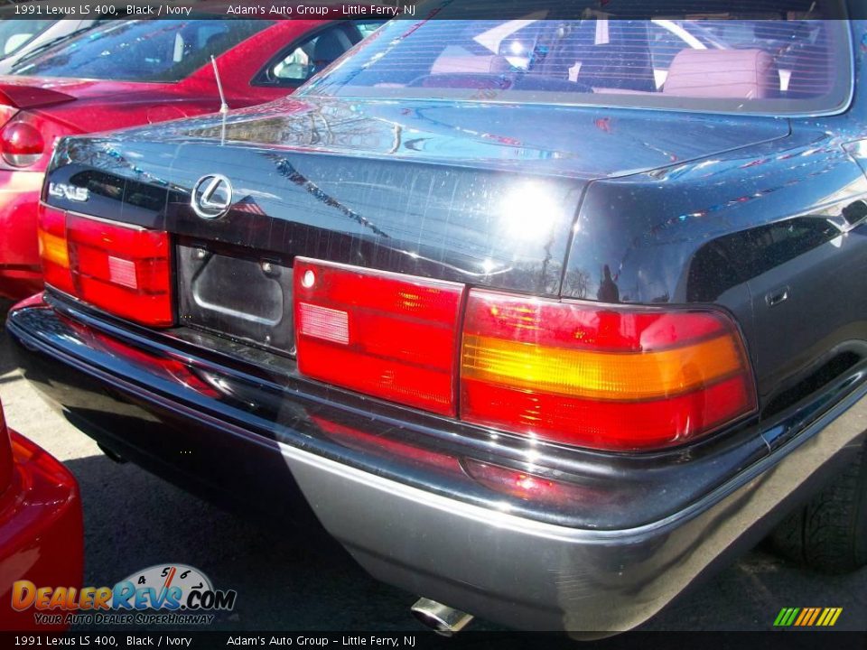 1991 Lexus LS 400 Black / Ivory Photo #6