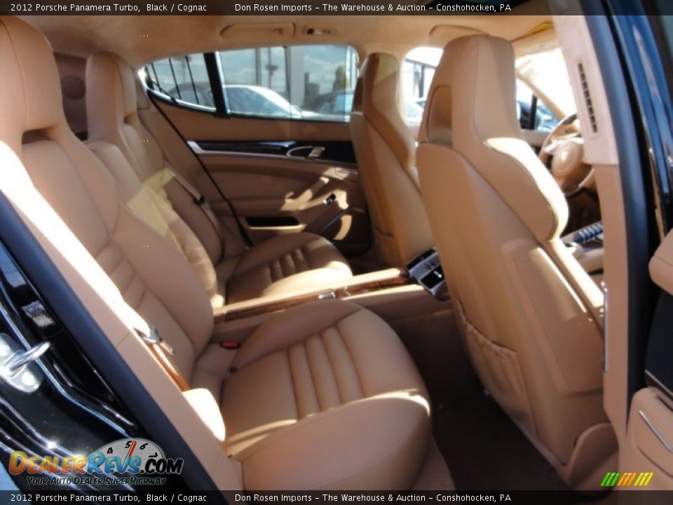 Cognac Interior - 2012 Porsche Panamera Turbo Photo #23