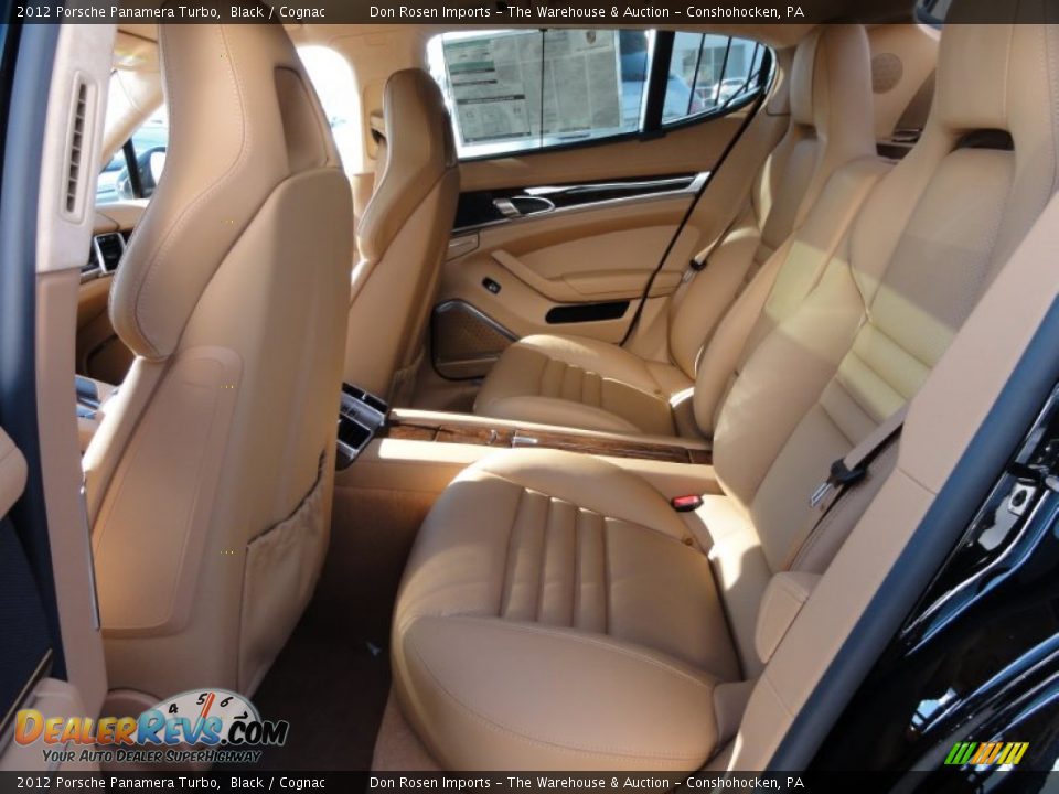 Rear Seat of 2012 Porsche Panamera Turbo Photo #28