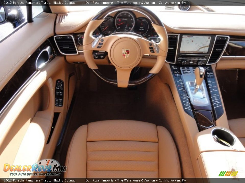 Cognac Interior - 2012 Porsche Panamera Turbo Photo #31