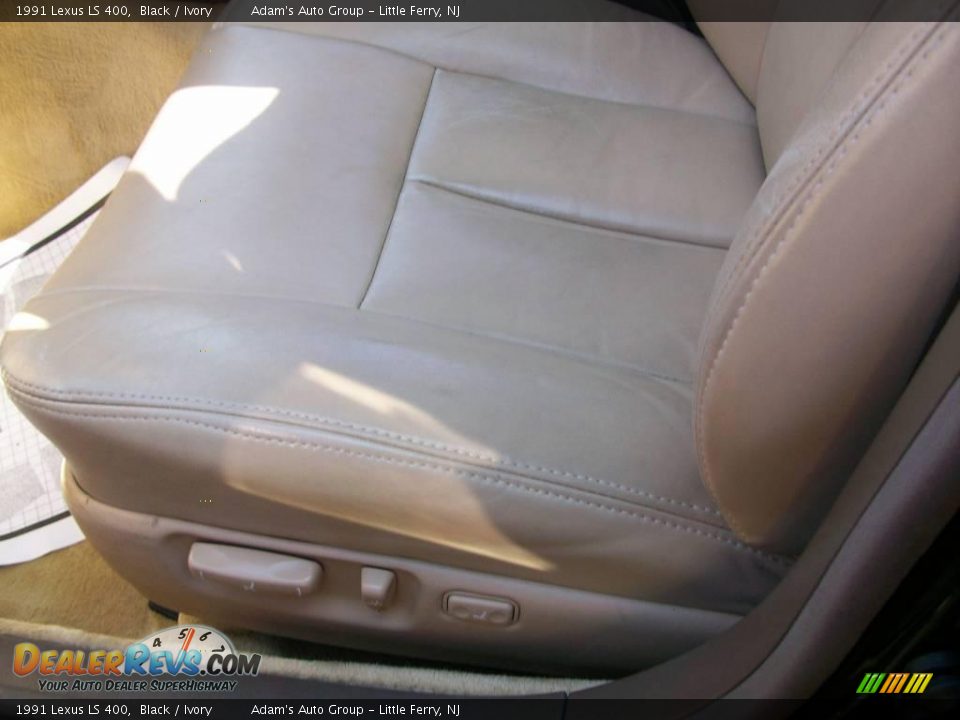 1991 Lexus LS 400 Black / Ivory Photo #8