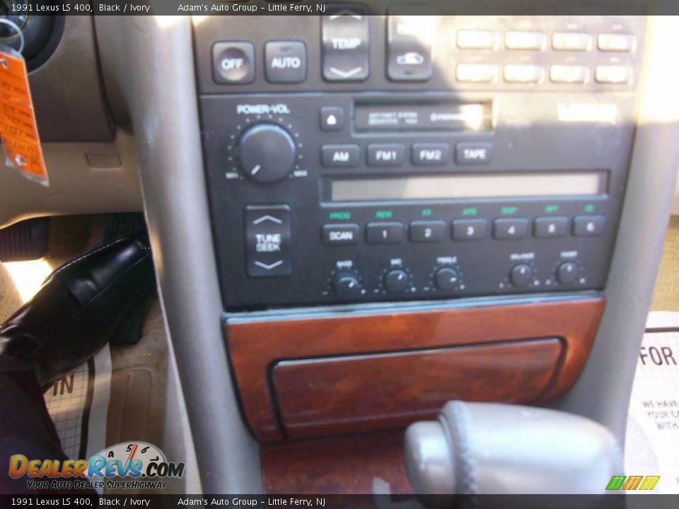 1991 Lexus LS 400 Black / Ivory Photo #10