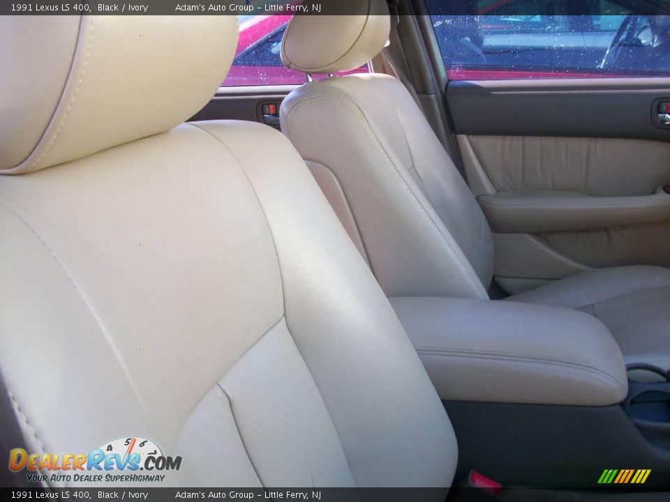 1991 Lexus LS 400 Black / Ivory Photo #14