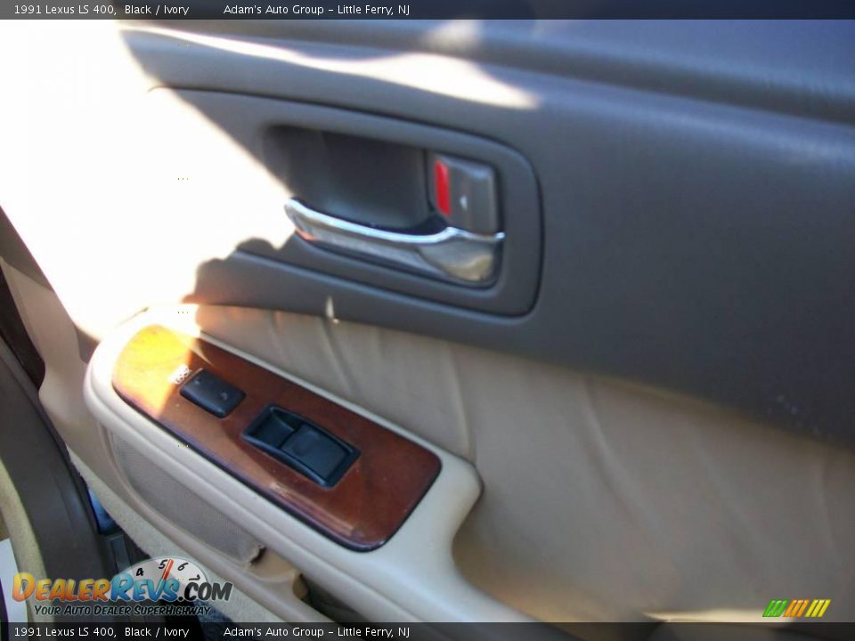 1991 Lexus LS 400 Black / Ivory Photo #15