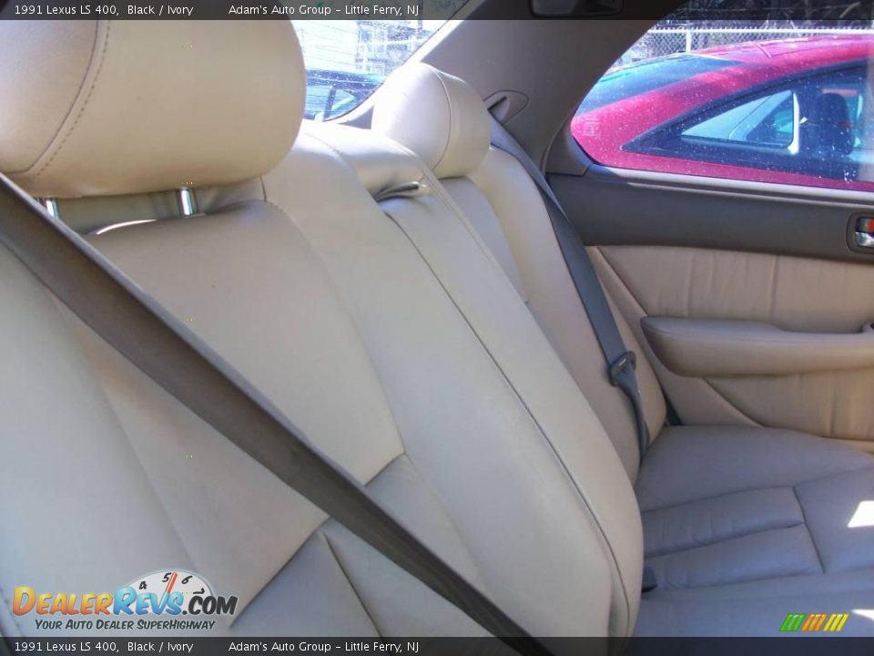 1991 Lexus LS 400 Black / Ivory Photo #17