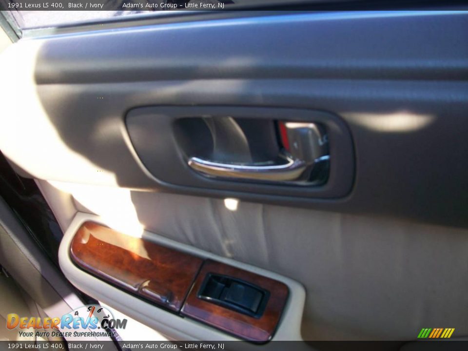 1991 Lexus LS 400 Black / Ivory Photo #18