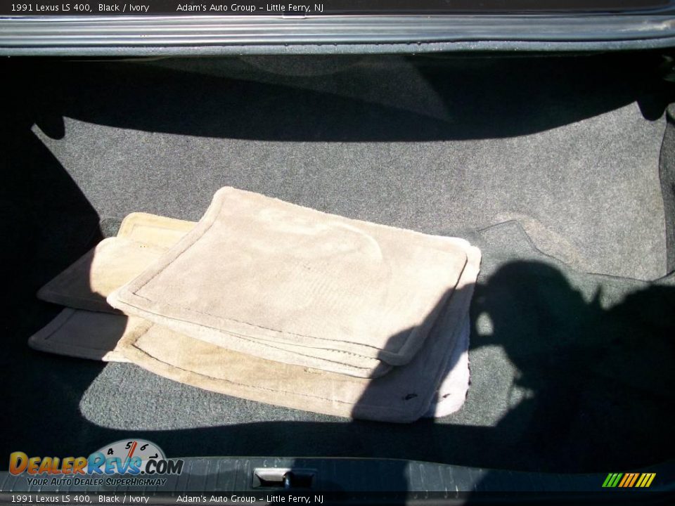 1991 Lexus LS 400 Black / Ivory Photo #19