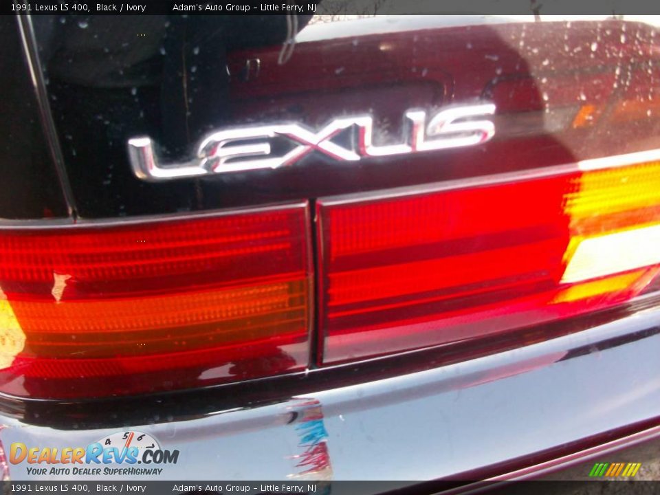 1991 Lexus LS 400 Black / Ivory Photo #22