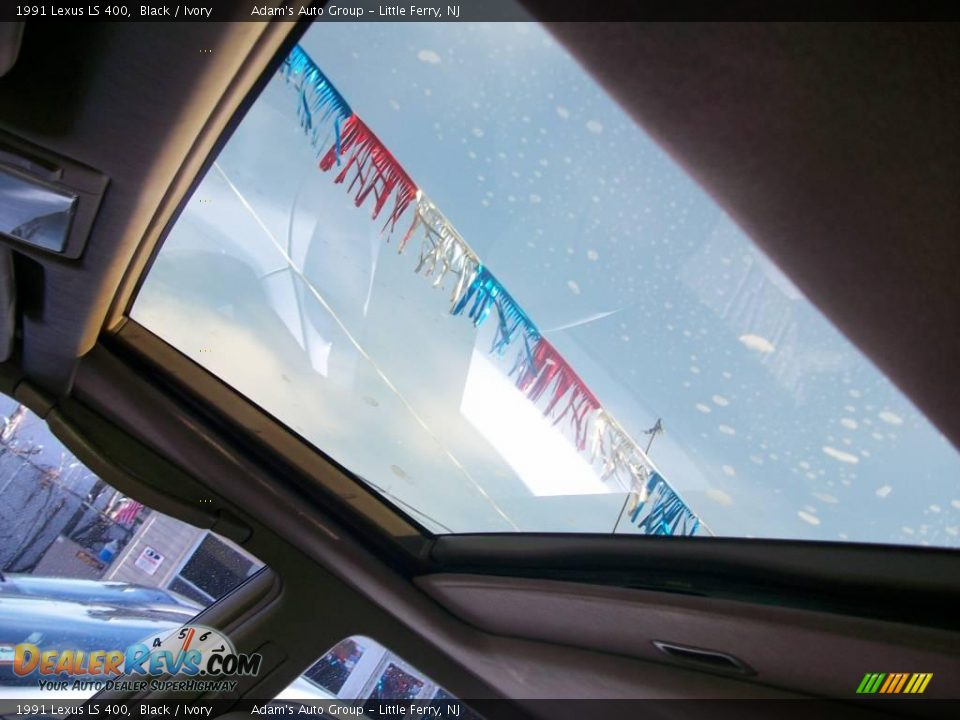 1991 Lexus LS 400 Black / Ivory Photo #26