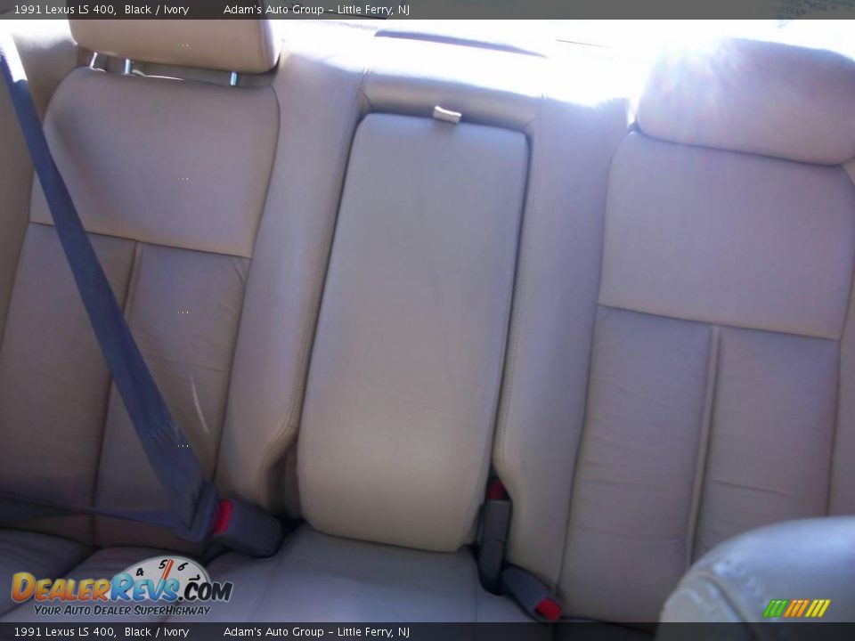 1991 Lexus LS 400 Black / Ivory Photo #28