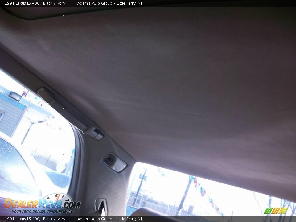 1991 Lexus LS 400 Black / Ivory Photo #29