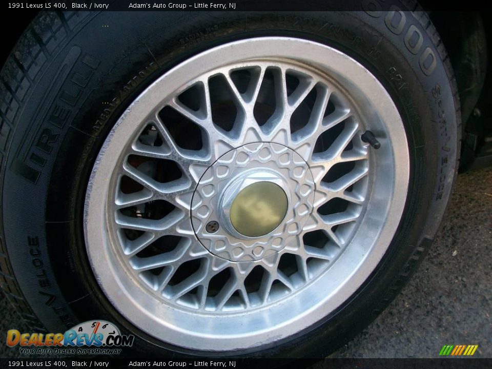 1991 Lexus LS 400 Black / Ivory Photo #30