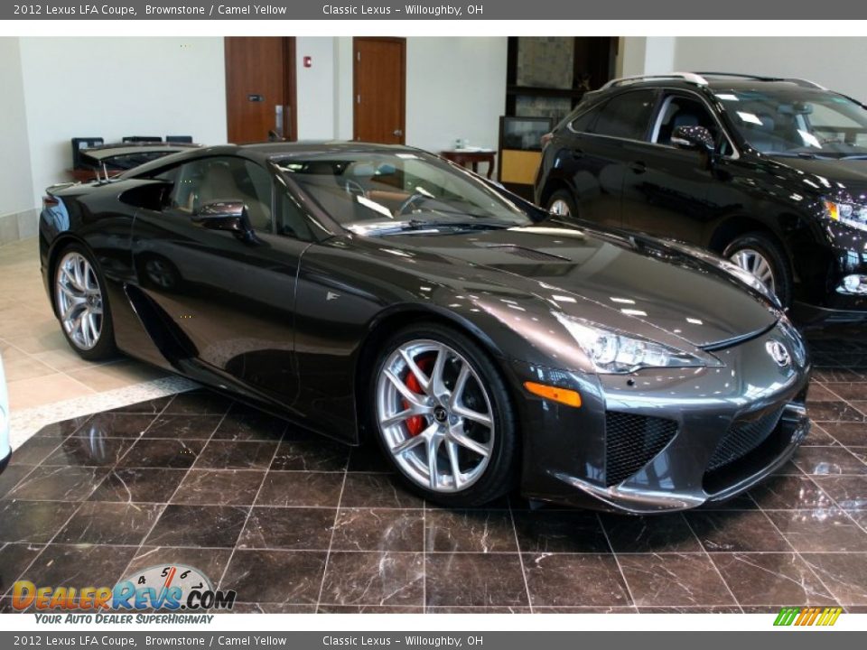 Front 3/4 View of 2012 Lexus LFA Coupe Photo #1