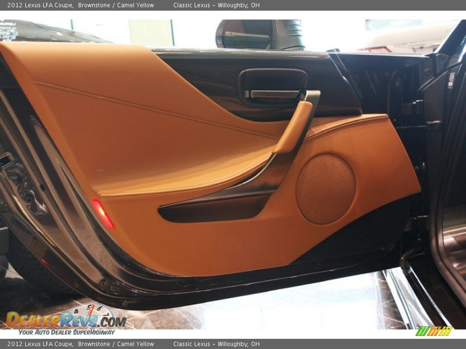 Door Panel of 2012 Lexus LFA Coupe Photo #7