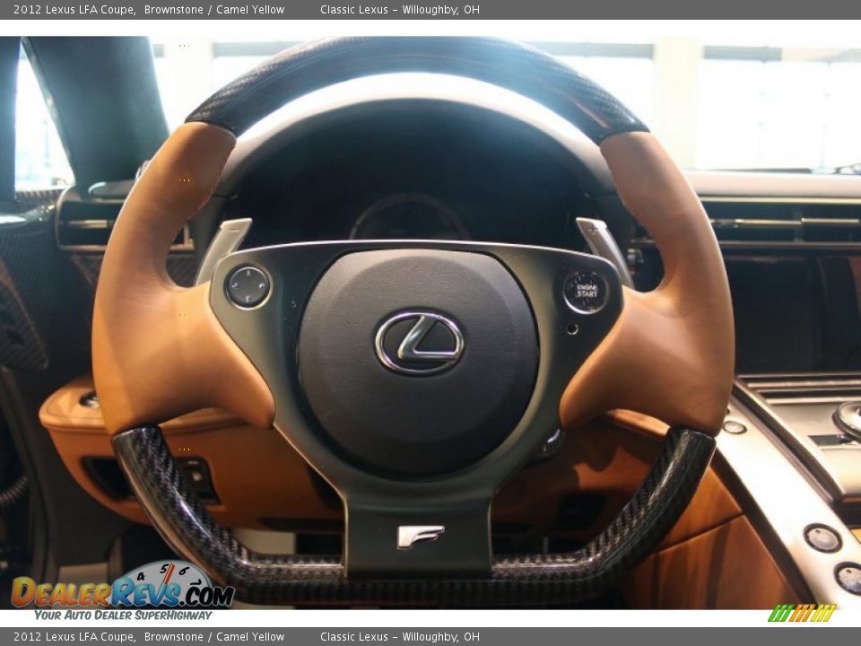 2012 Lexus LFA Coupe Steering Wheel Photo #12