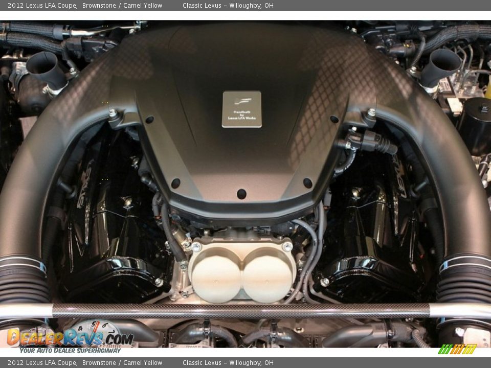 2012 Lexus LFA Coupe 4.8 Liter DOHC 40-Valve V10 Engine Photo #20