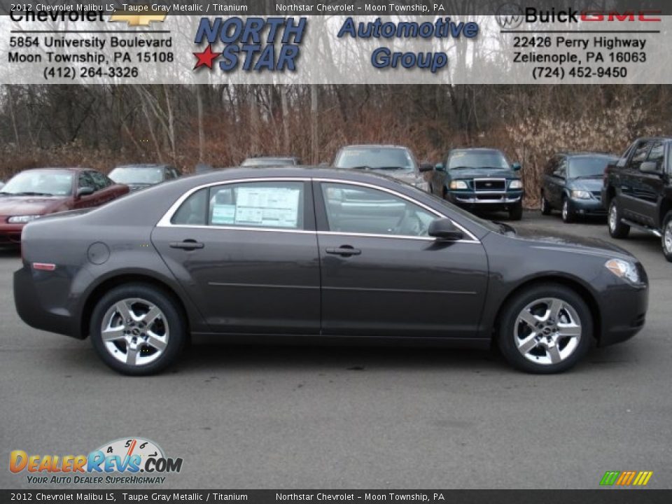 2012 Chevrolet Malibu LS Taupe Gray Metallic / Titanium Photo #1