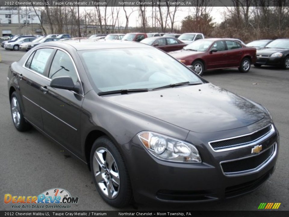 2012 Chevrolet Malibu LS Taupe Gray Metallic / Titanium Photo #2