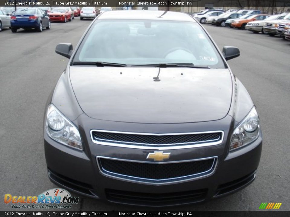 2012 Chevrolet Malibu LS Taupe Gray Metallic / Titanium Photo #3