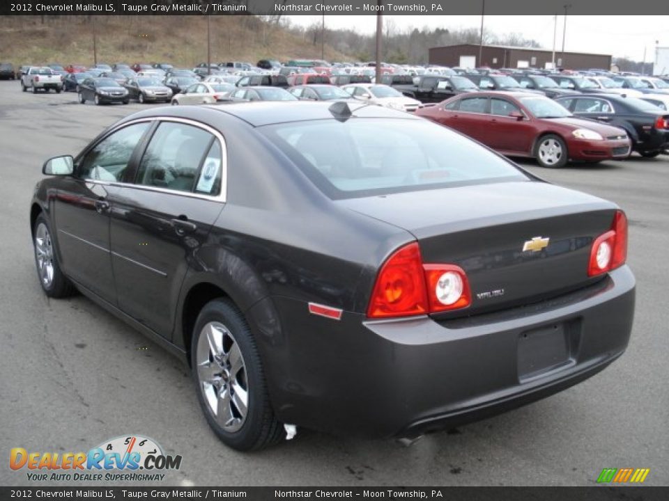 2012 Chevrolet Malibu LS Taupe Gray Metallic / Titanium Photo #6