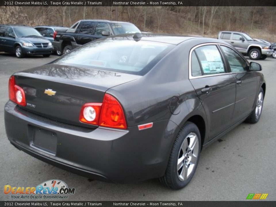 2012 Chevrolet Malibu LS Taupe Gray Metallic / Titanium Photo #8