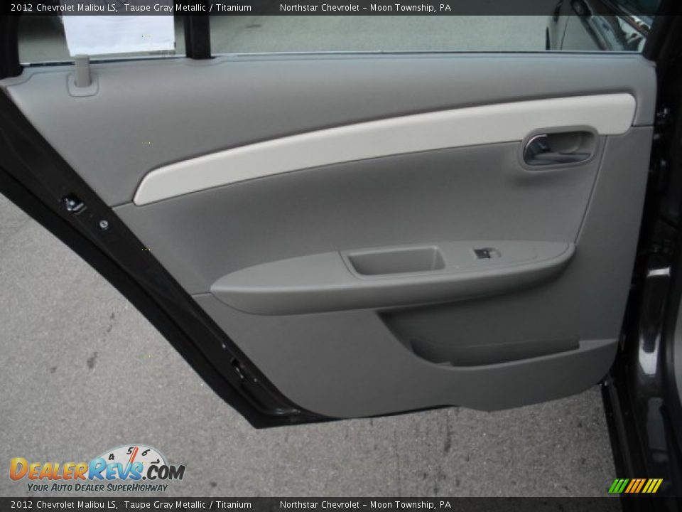 2012 Chevrolet Malibu LS Taupe Gray Metallic / Titanium Photo #14