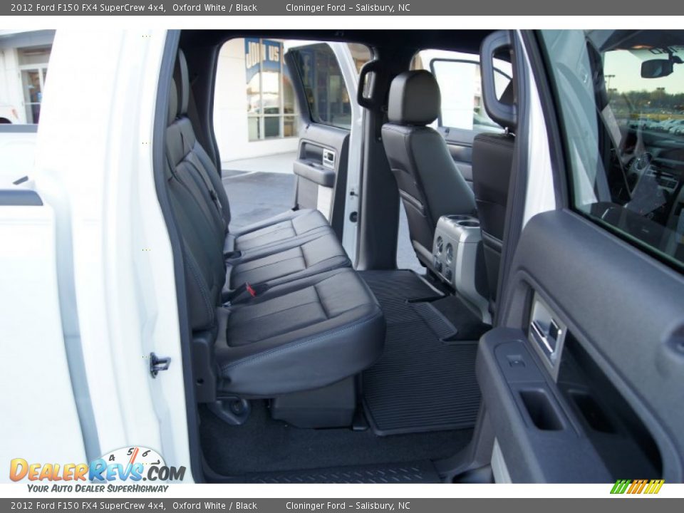 2012 Ford F150 FX4 SuperCrew 4x4 Oxford White / Black Photo #10