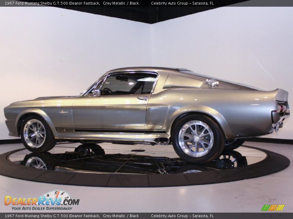 Grey Metallic 1967 Ford Mustang Shelby G.T.500 Eleanor Fastback Photo #5