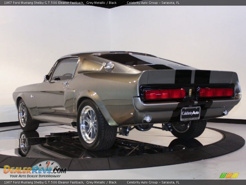 Grey Metallic 1967 Ford Mustang Shelby G.T.500 Eleanor Fastback Photo #6
