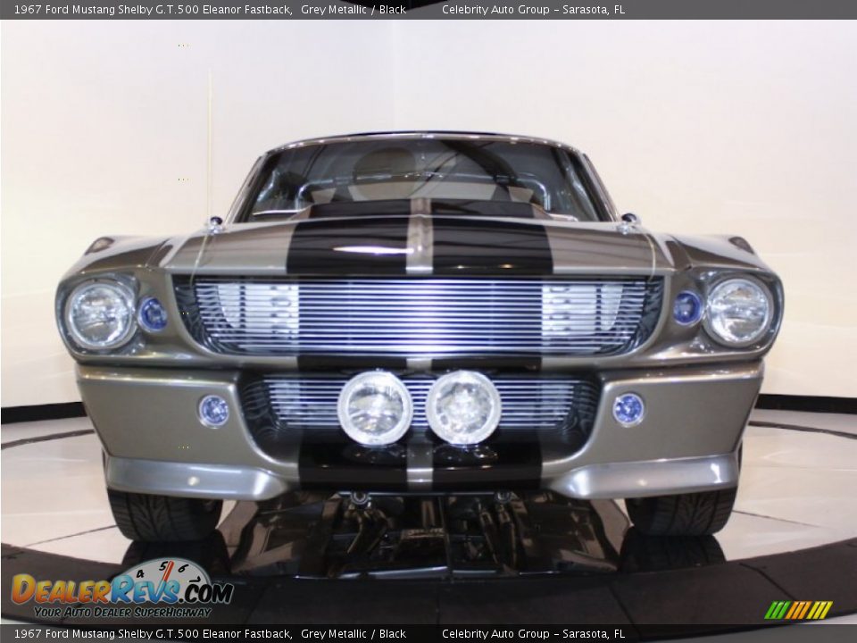 Grey Metallic 1967 Ford Mustang Shelby G.T.500 Eleanor Fastback Photo #12