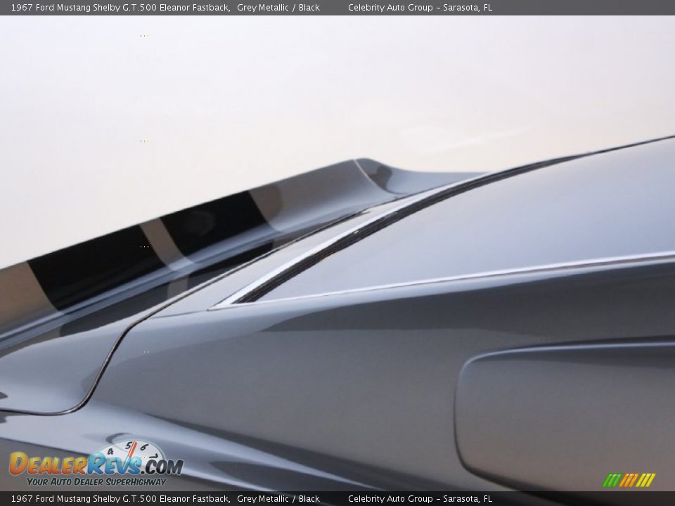 1967 Ford Mustang Shelby G.T.500 Eleanor Fastback Grey Metallic / Black Photo #31