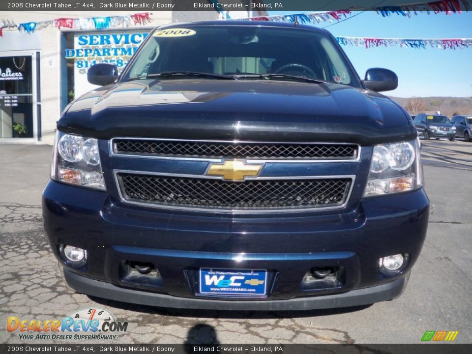 2008 Chevrolet Tahoe LT 4x4 Dark Blue Metallic / Ebony Photo #2