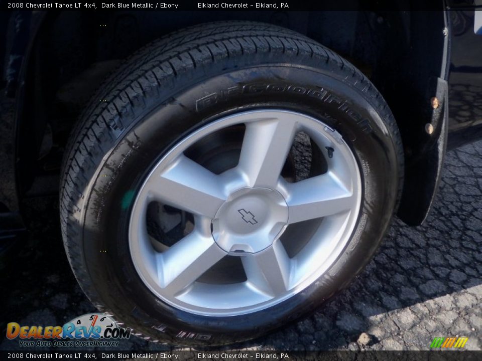 2008 Chevrolet Tahoe LT 4x4 Dark Blue Metallic / Ebony Photo #9