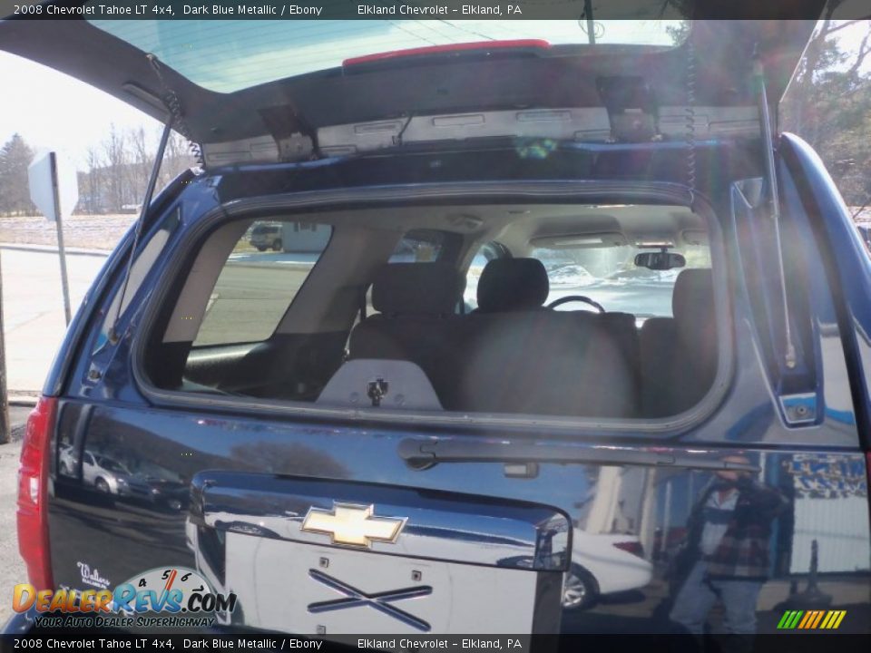 2008 Chevrolet Tahoe LT 4x4 Dark Blue Metallic / Ebony Photo #12