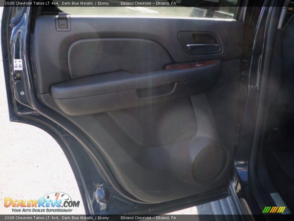 2008 Chevrolet Tahoe LT 4x4 Dark Blue Metallic / Ebony Photo #14