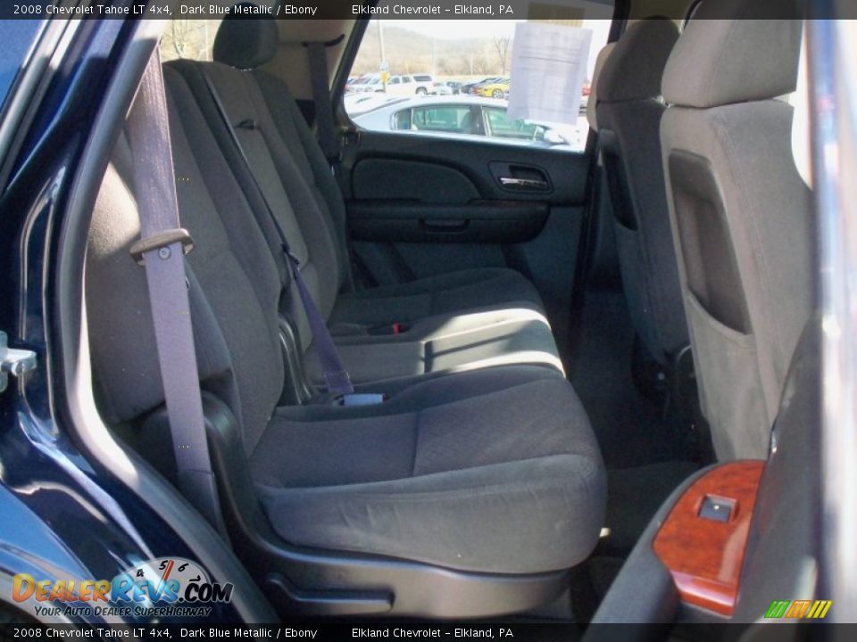 2008 Chevrolet Tahoe LT 4x4 Dark Blue Metallic / Ebony Photo #17